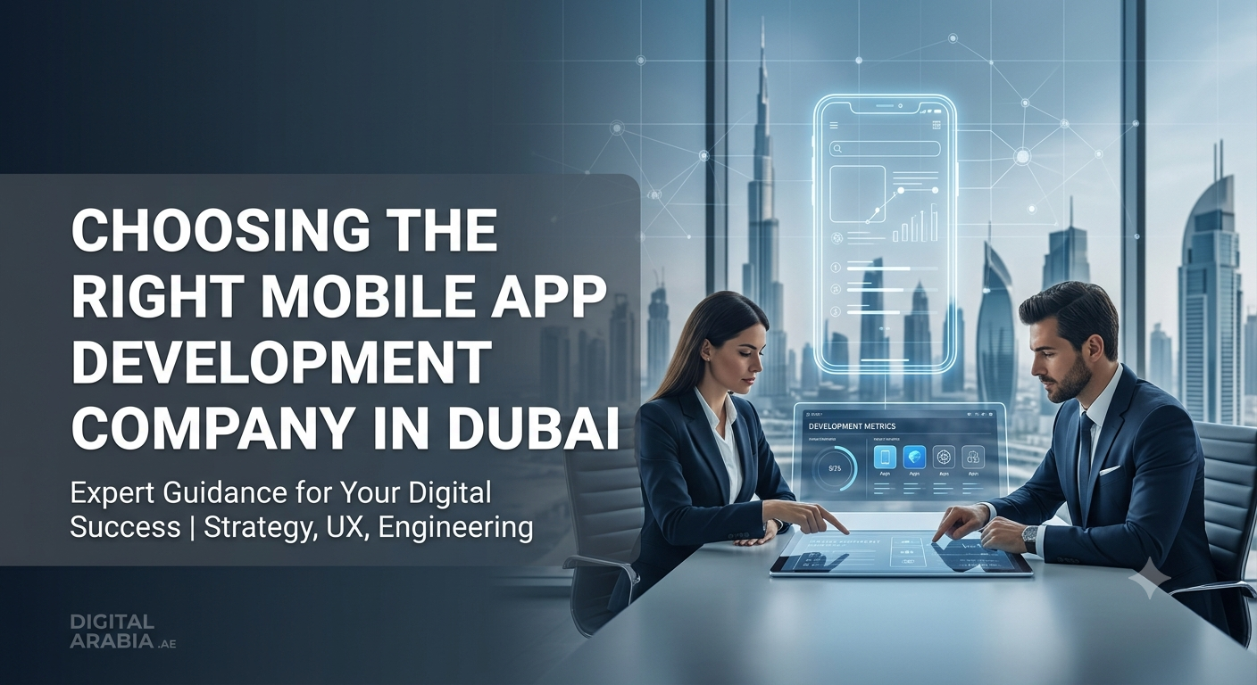 Choosing the Right Mobile App Development Company in Dubai -2026
